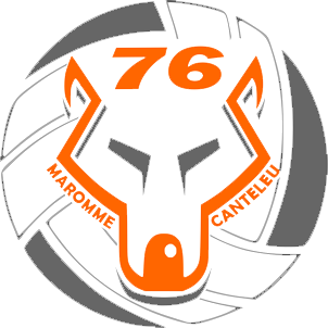 Logo MAROMME CANTELEU VOLLEY 76